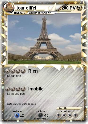 Pokemon tour eiffel