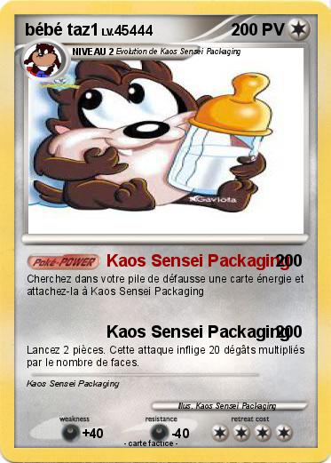 Pokemon bébé taz1