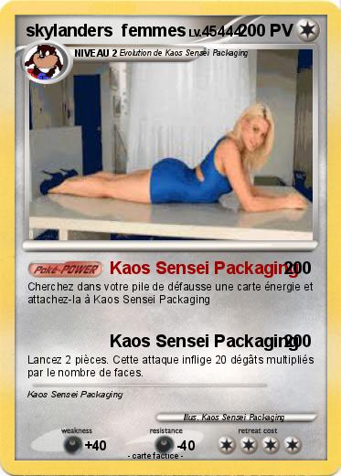 Pokemon skylanders  femmes