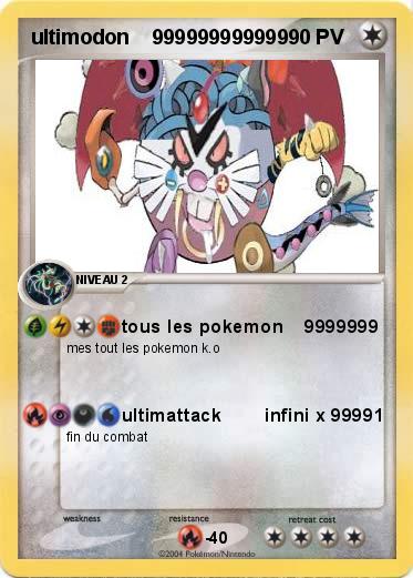 Pokemon ultimodon    999999999999