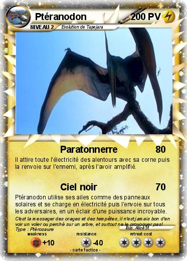 Pokemon Ptéranodon