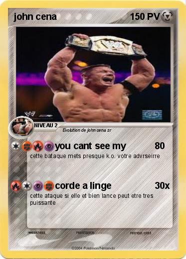 Pokemon john cena
