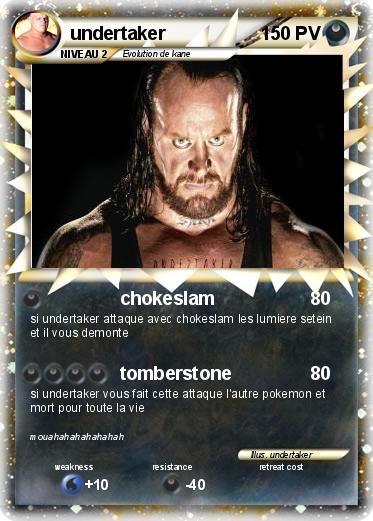 Pokemon undertaker