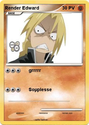 Pokemon Render Edward