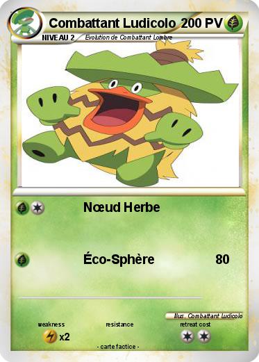 Pokemon Combattant Ludicolo