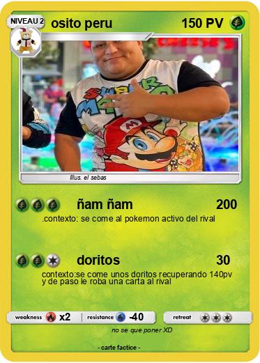 Pokemon osito peru