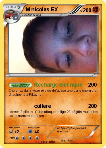 Pokemon M nicolas EX