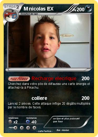 Pokemon M nicolas EX