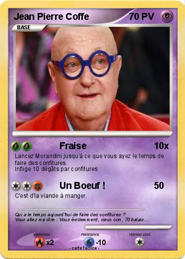 Pokemon Jean Pierre Coffe