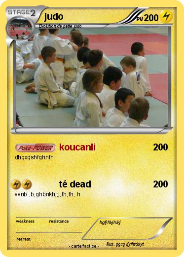 Pokemon judo
