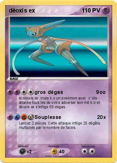 Pokemon déoxis ex