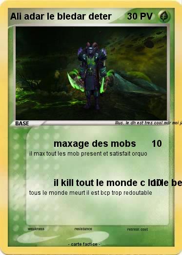 Pokemon Ali adar le bledar deter