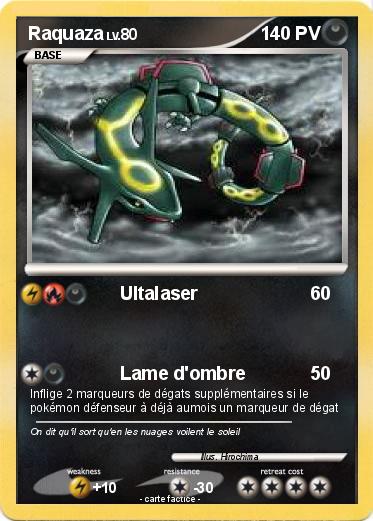 Pokemon Raquaza