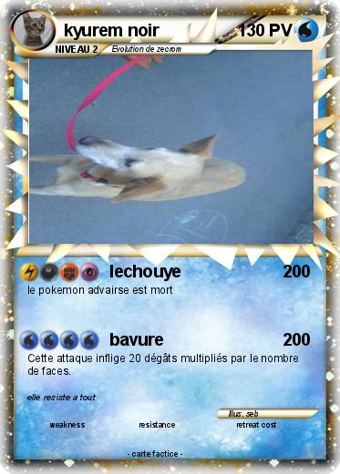 Pokemon kyurem noir