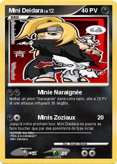 Pokemon Mini Deidara
