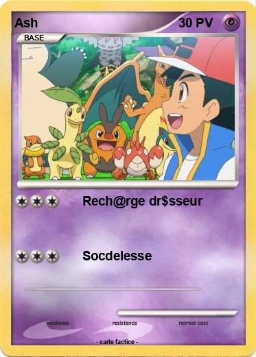 Pokemon Ash