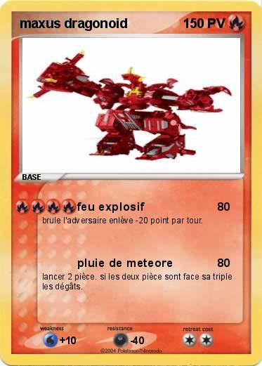 Pokemon maxus dragonoid