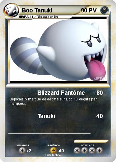Pokemon Boo Tanuki