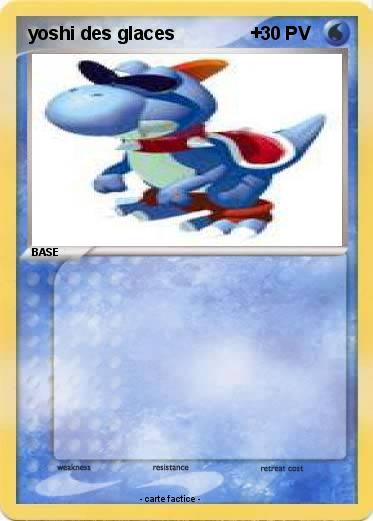 Pokemon yoshi des glaces               +