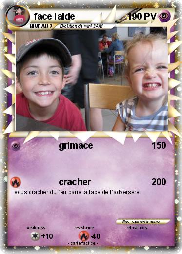Pokemon face laide