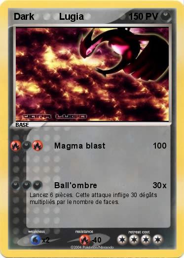 Pokemon Dark          Lugia                                                                    