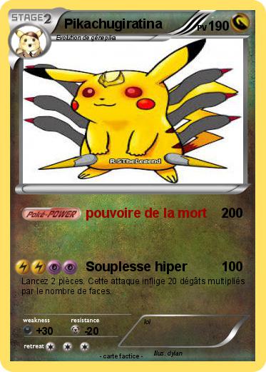 Pokemon Pikachugiratina