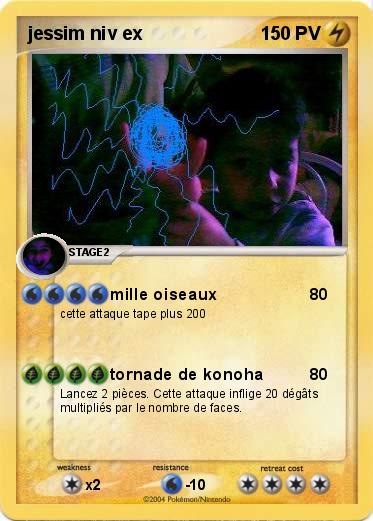 Pokemon jessim niv ex
