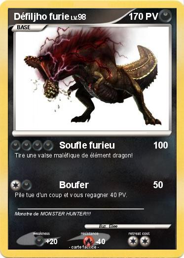 Pokemon Défiljho furie