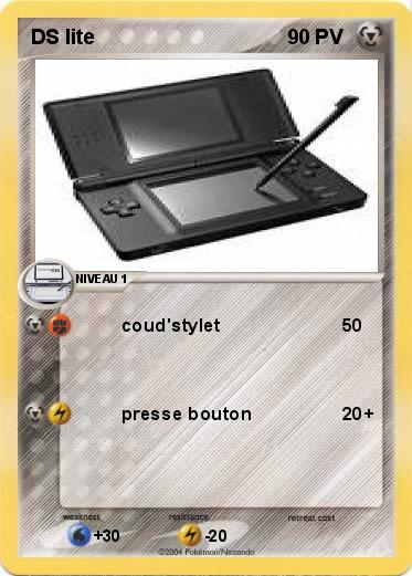 Pokemon DS lite