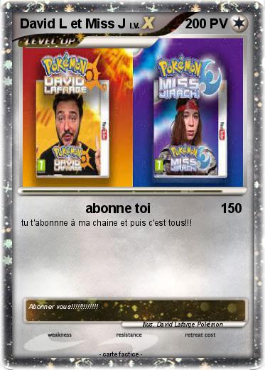 Pokemon David L et Miss J
