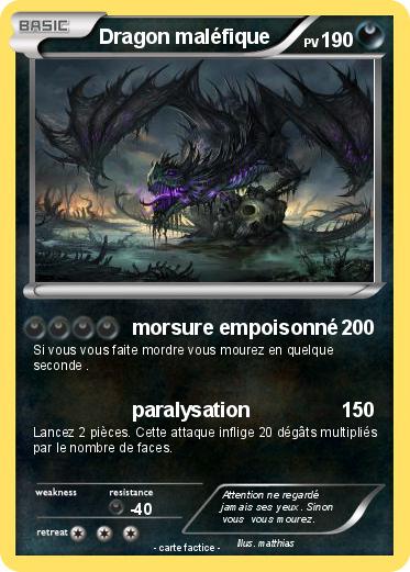 Pokemon Dragon maléfique
