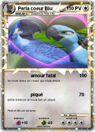 Pokemon Perla coeur Blu