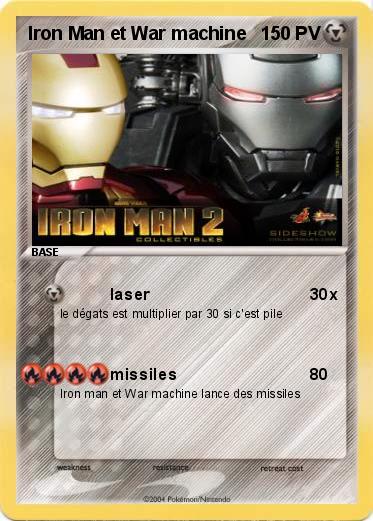 Pokemon Iron Man et War machine