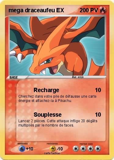 Pokemon mega draceaufeu EX