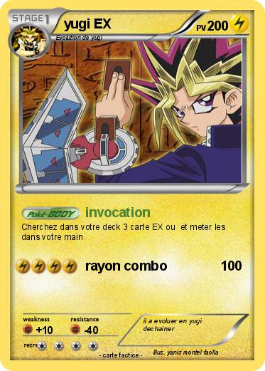 Pokemon yugi EX