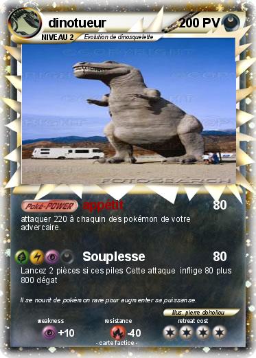 Pokemon dinotueur