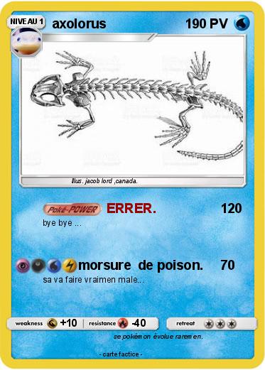 Pokemon axolorus