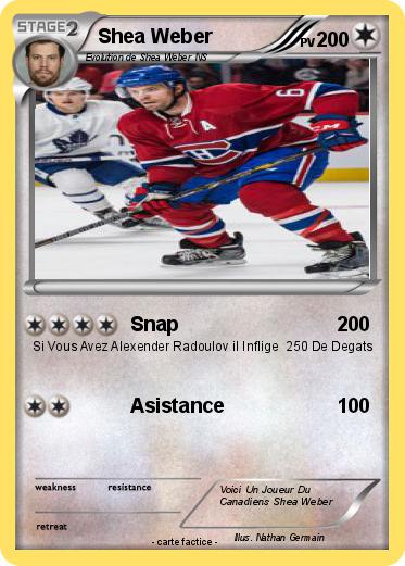 Pokemon Shea Weber