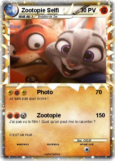 Pokemon Zootopie Selfi