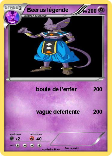 Pokemon Beerus légende