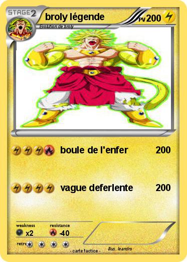 Pokemon broly légende