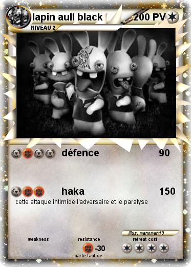 Pokemon lapin aull black
