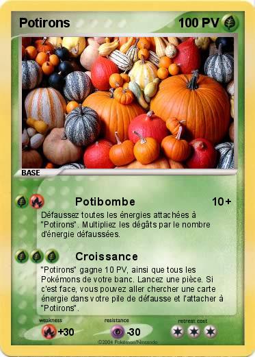 Pokemon Potirons