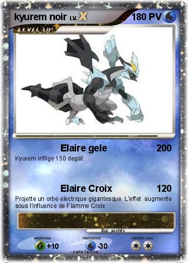 Pokemon kyurem noir