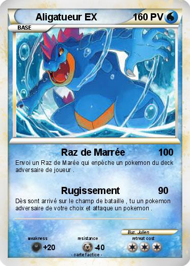 Pokemon Aligatueur EX