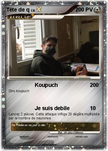 Pokemon Tête de q