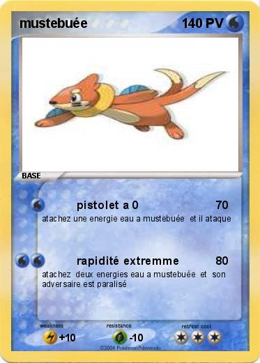 Pokemon mustebuée