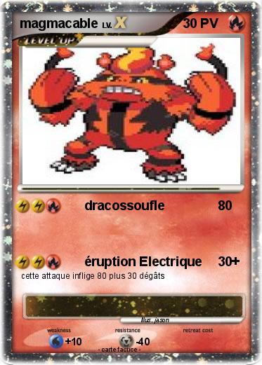 Pokemon magmacable