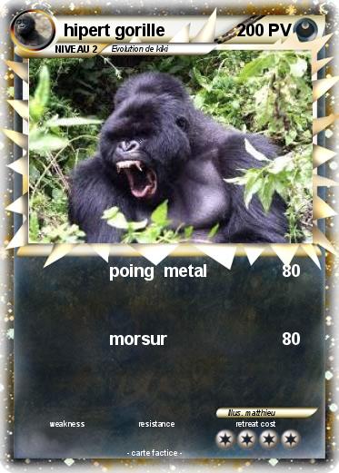 Pokemon hipert gorille