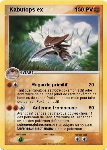 Pokemon  Kabutops ex